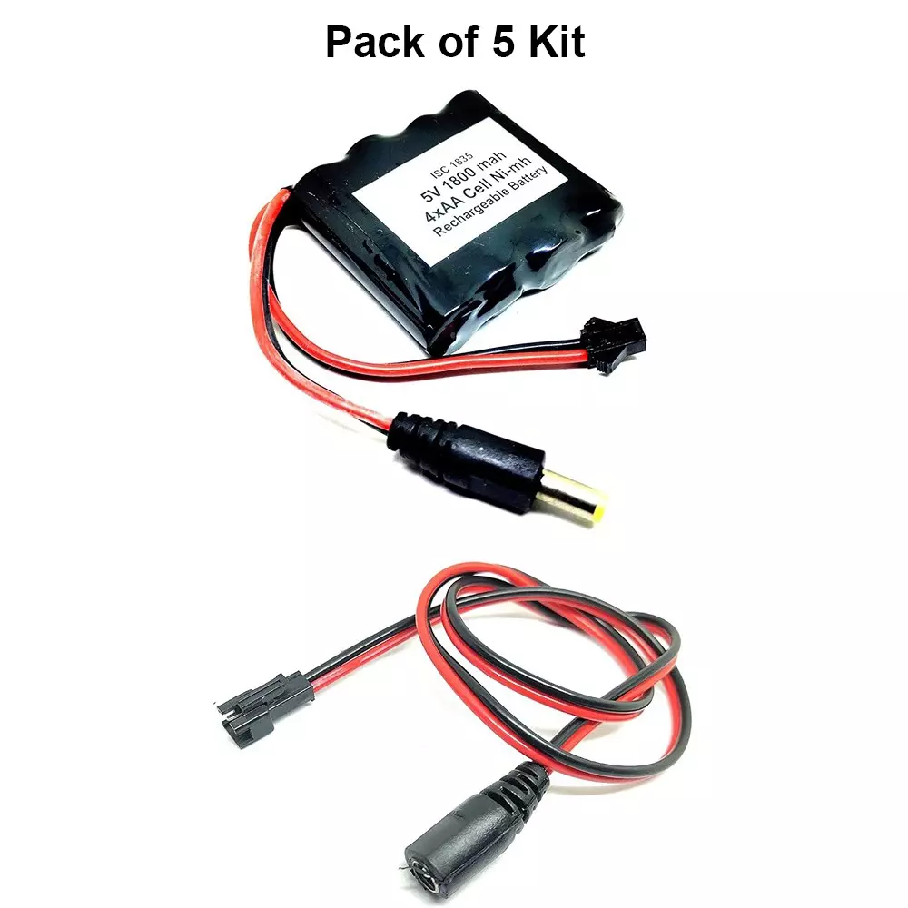 invento-rechargeable-battery-pack-ni-cd-12-v-x-4-aa-cell-5-v-1800-mah-with-55-mm-male-dc-jack-55-mm-female-dc-jack-plug-wire-isc-1835-f3-pack-of-5-kit