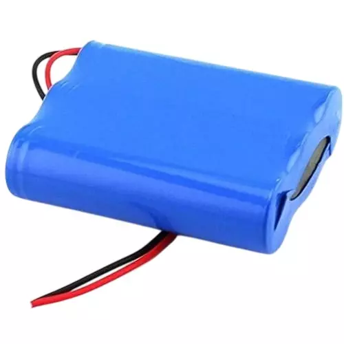 LRSA Lithium-Ion Rechargeable E-Vehicle Battery Pack 2200 mAh Capacity 11.1 V Voltage with BMS Protection, Blue