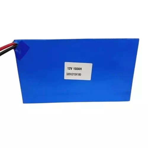 LRSA Lithium-Ion Rechargeable Battery 150000 mAh Capacity 12 V Voltage 320.62x215x180.08 cm, Blue