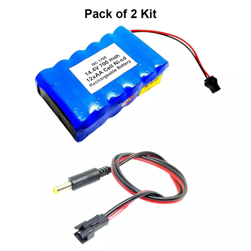 invento-ni-cd-rechargeable-battery-pack-700-mah-12v-x-12-aa-cell-with-55-mm-dc-male-jack-plug-500-mm-long-wire-isc-1708-m1-pack-of-2-kit