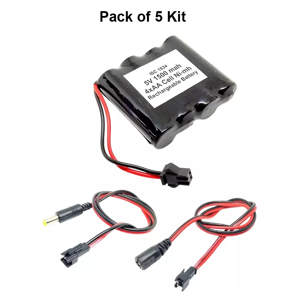 invento-ni-mh-rechargeable-battery-pack-1500-mah-4-aa-cell-with-55-mm-dc-female-dc-male-jack-plug-500-mm-long-wire-isc-1834-mf3-pack-of-5-kit