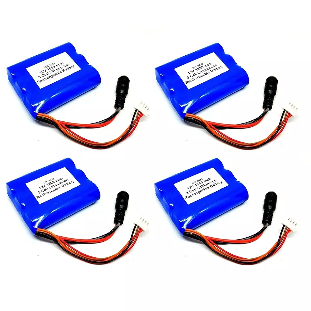 invento-lithium-ion-rechargeable-battery-pack-with-charging-port-1500-mah-capacity-37v-x-3-cell-isc-2033-2-pack-of-4-pcs