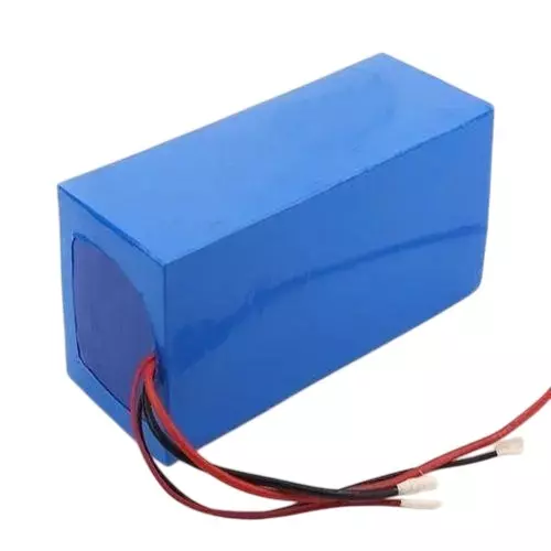 LRSA Lithium-Ion Rechargeable Battery 10000 mAh Capacity 48 V Voltage 17.62x13.81x10.08 cm, Blue