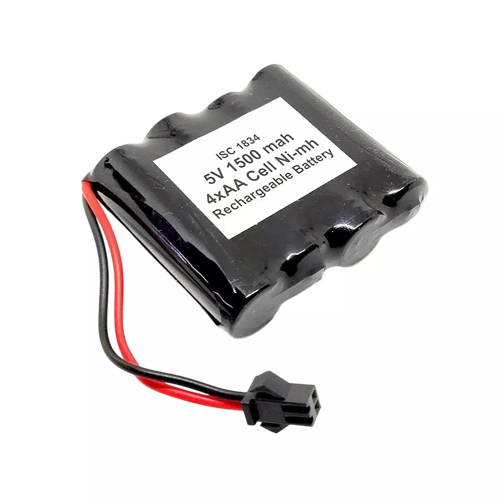 Invento Ni-mh Rechargeable Battery Pack 1500 mAh Capacity 4 AA Cell, ISC 1834-X