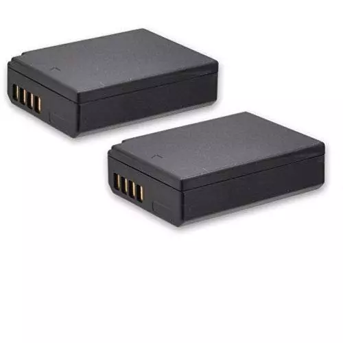 LRSA Lithium-Ion Rechargeable Battery 7.4 V Voltage 1600 mAh Capacity 11.8 Wh, Black (Pack of 2 Pcs)