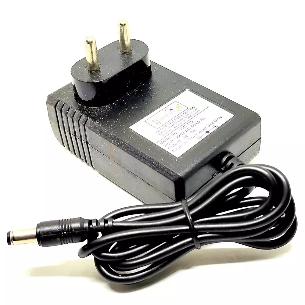 invento-rechargeable-battery-72-v-voltage-700-mah-capacity-ni-cd-6-aa-cell-with-9-v-2-a-dc-adaptor-charger-charger-cable