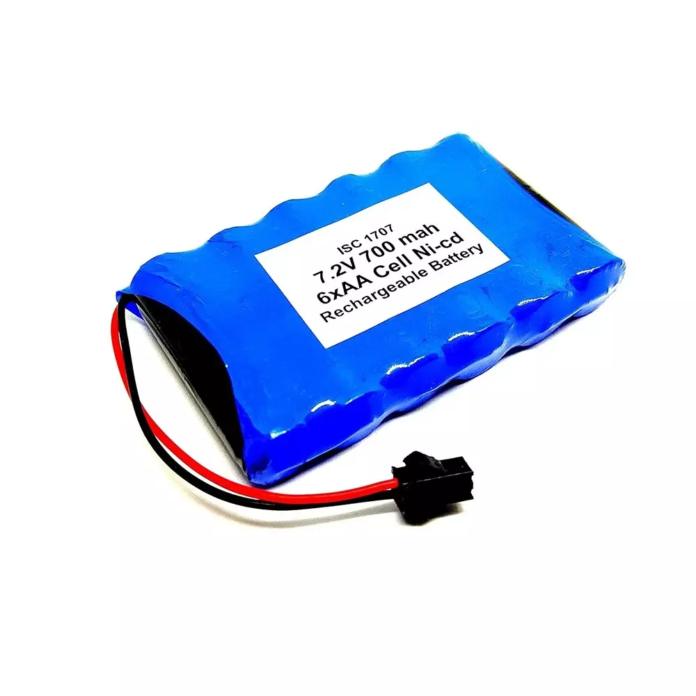 invento-rechargeable-battery-72-v-voltage-700-mah-capacity-ni-cd-6-aa-cell-with-9-v-2-a-dc-adaptor-charger-charger-cable