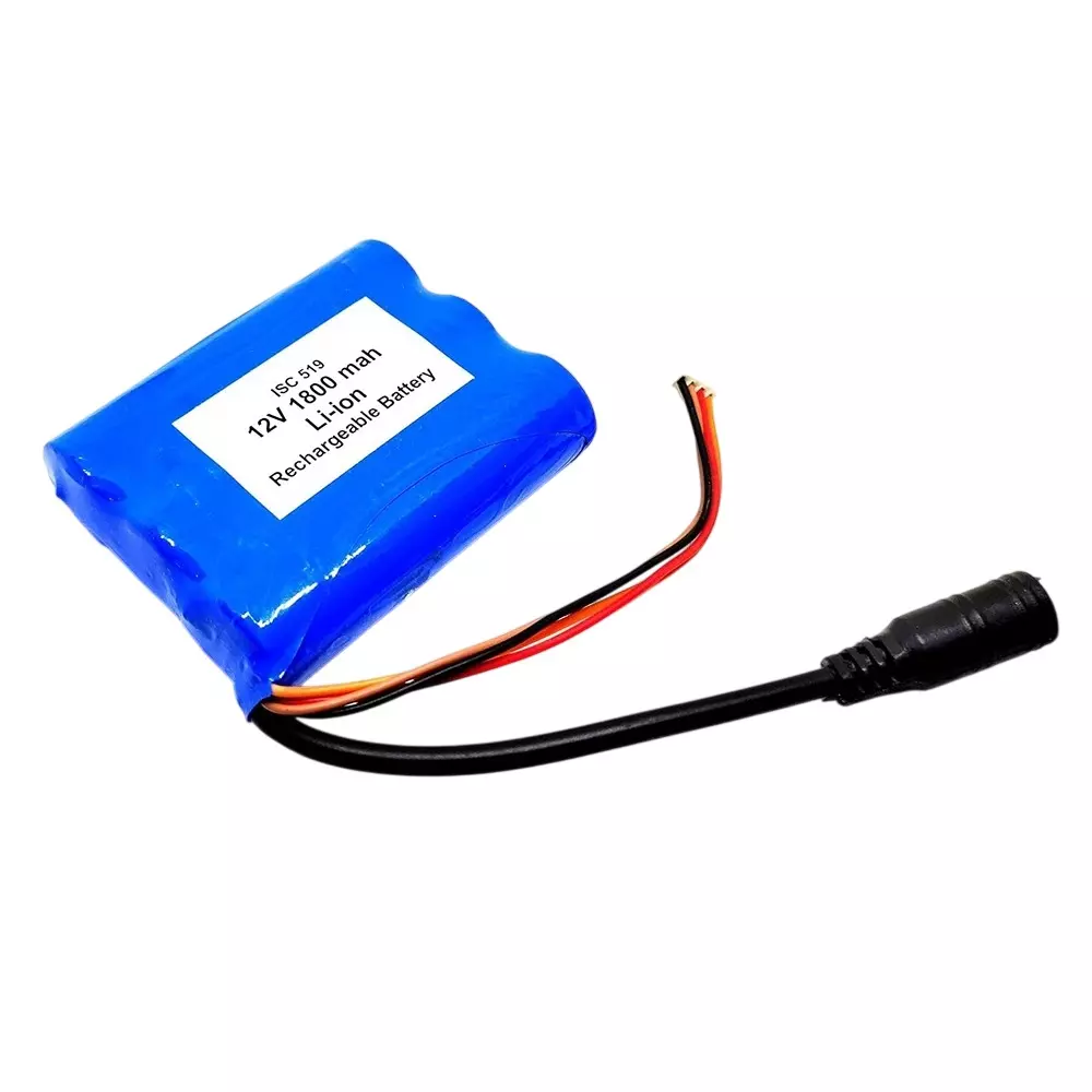 Invento Li-ion Rechargeable Battery Pack 11.1-12 V Voltage 1800 mAh Capacity 55x65x18 mm Size, ISC 519 (Pack of: 1Pcs - 5Pcs)