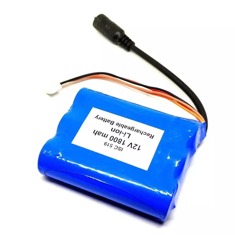 invento-4pcs-111v--12v-1800mah-55x65x18mm-lithium-ion-li-ion-37v-x-3-cell-rechargeable-battery-pack-with-charging-port-for-diy