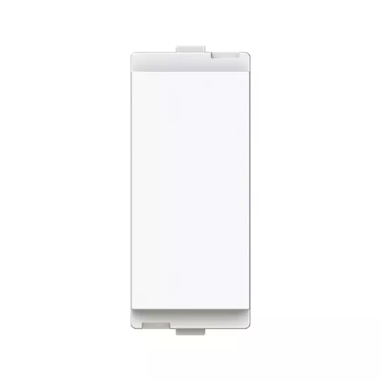 ABB LIORA Blank Plate 1 Module Plastic 240 V AC Rated Voltage White for Home & Office Use, 1SYK100001A2442