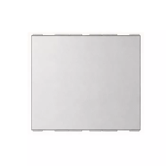 Anchor Roma Urban Blank Plate 2 Module Silver for Homes, Offices & Commercial Use, 66644S