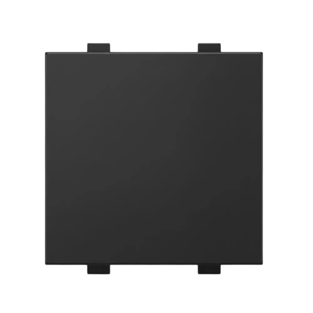 Anchor Rider Double Blank Plate Graphite Black PVC Plastic for Industrial and Home Use, 47685GB