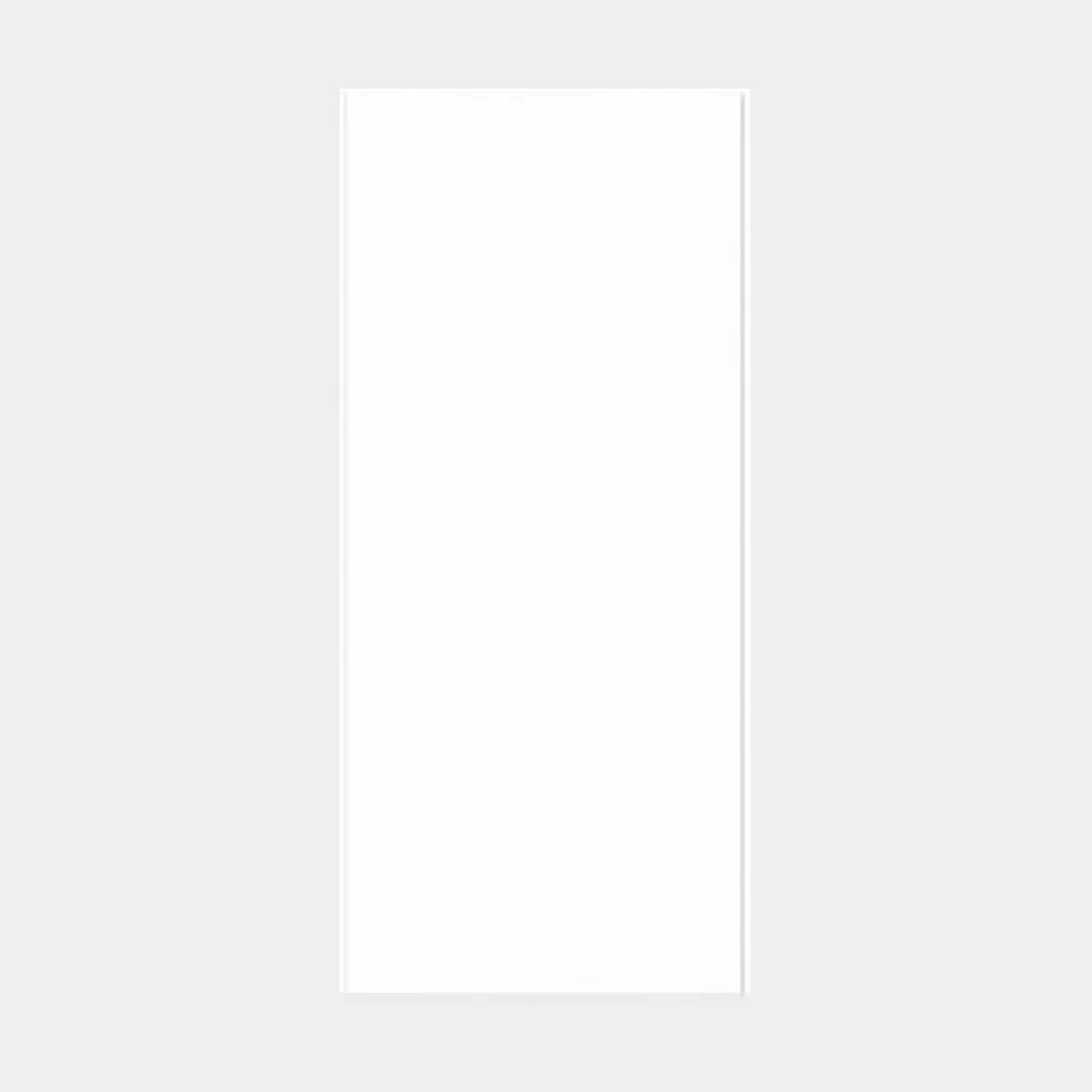 K9 Blank Plate 1 Module White, 9037 (Pack of 100)