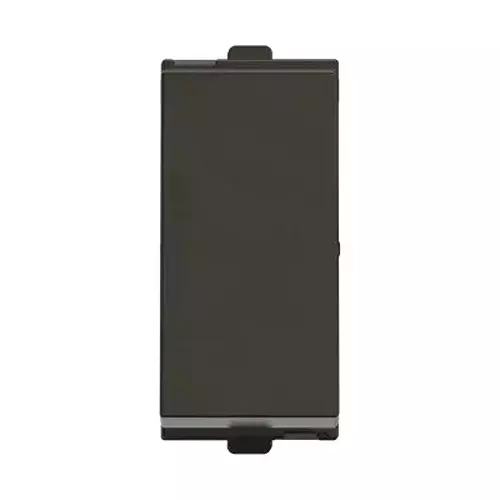Polycab Etira Blank Plate Grey 1 Module Polycarbonate for Industrial & Commercial Use