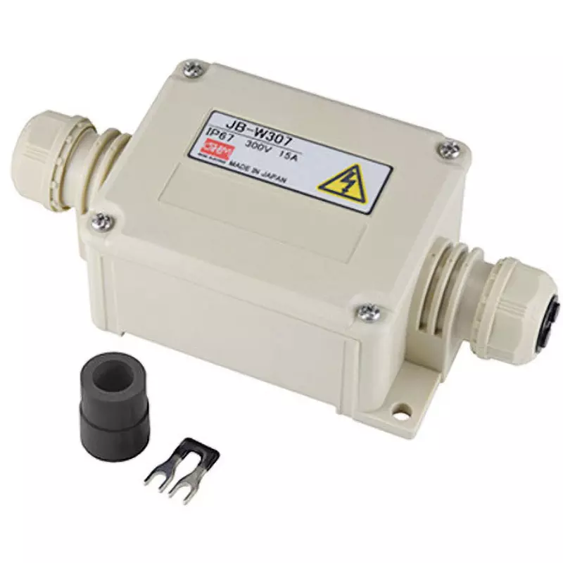 Esco Relay Box 300 V Rated Voltage 15 A Rated Current 1.25 or less mm Suitable Cable Outer Dia., EA940CY-7J