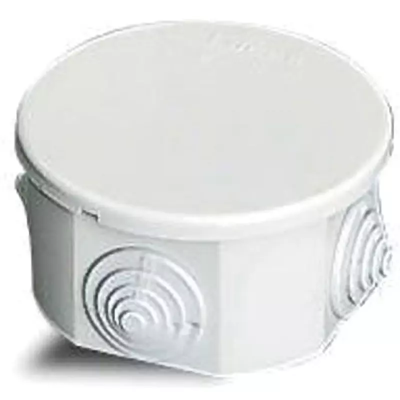 ABB Junction Box 80 mm Diameter IP44 Ip Grade Thermoplastic Main Unit Material, 802
