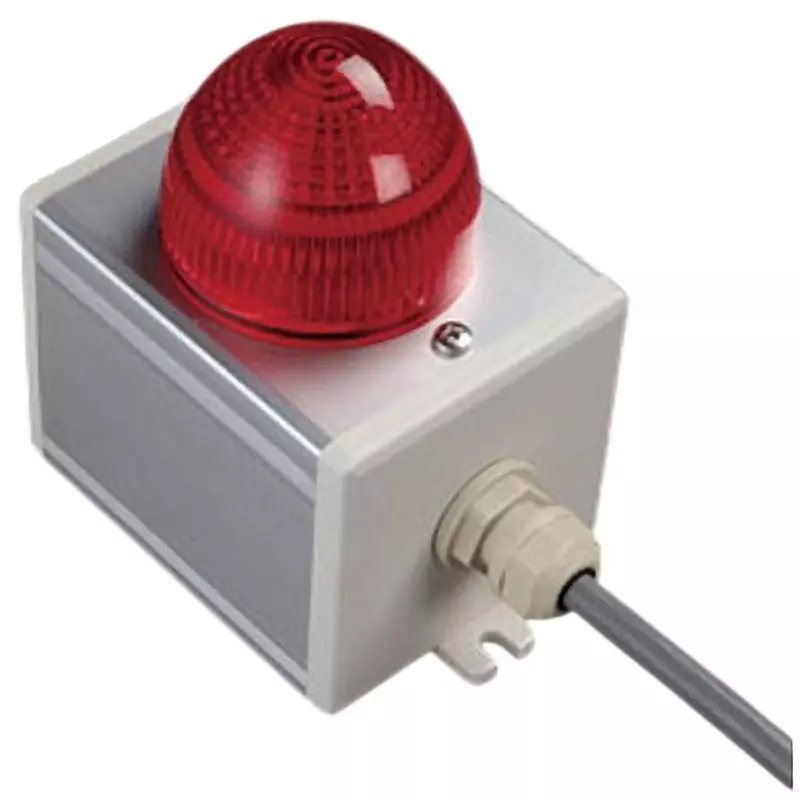 SUS Control Box Dust proof Applicable Standard Resin Cap Red Illuminated Colors, NEC-124