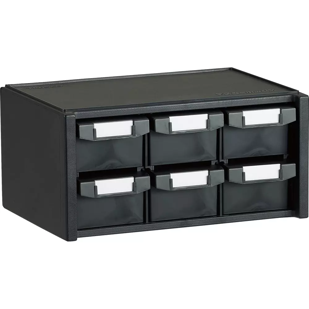 TRUSCO Conductive Master Box 12.0 kg Maximum Loading Capacity Adjustment pitch 2 mm Divider Plate, DD-600N