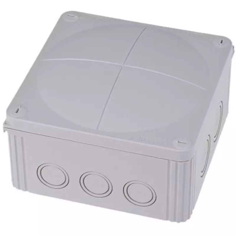 WISKA Junction Box IP66, IP67 Ip Grade Polypropylene Main Unit Material Correspondence Rohs Directive, 60703 (Pack of 2)