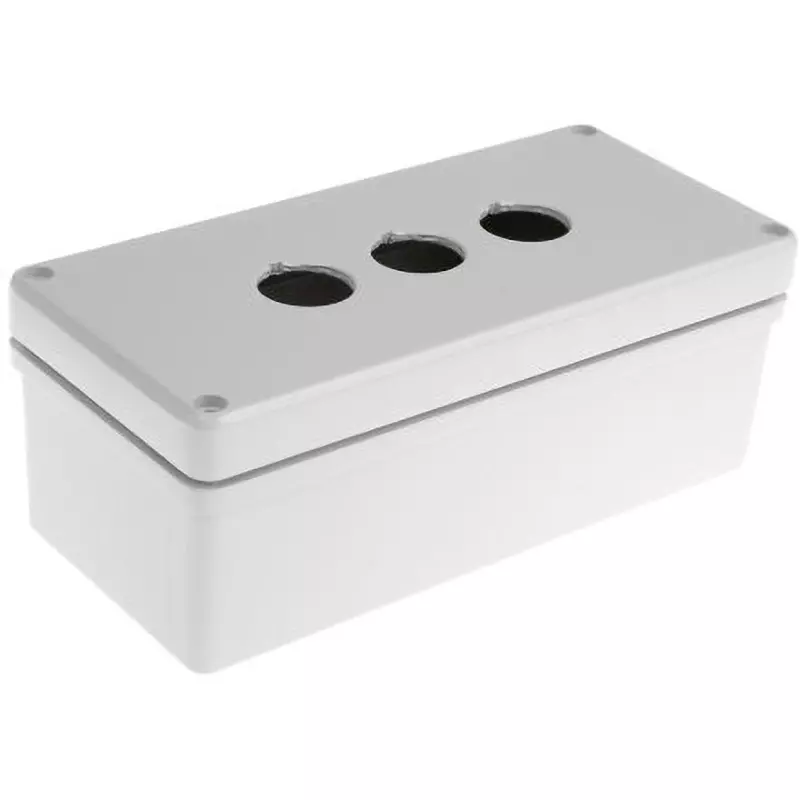 EATON Control Box Aluminum Box Material 22.0 Cutout Diameter 3 Number of Holes, I3M-SAL