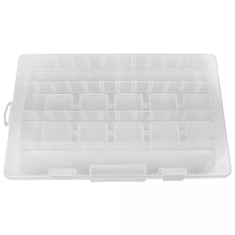 RS PRO Compartment Box Polypropylene 47.63 mm 355.6 mm 228.6 mm, 4350236