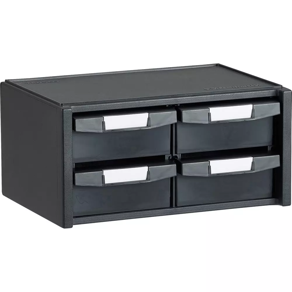 TRUSCO Conductive Master Box 12.0 kg Maximum Loading Capacity Adjustment pitch 2 mm Divider Plate, ED-400N
