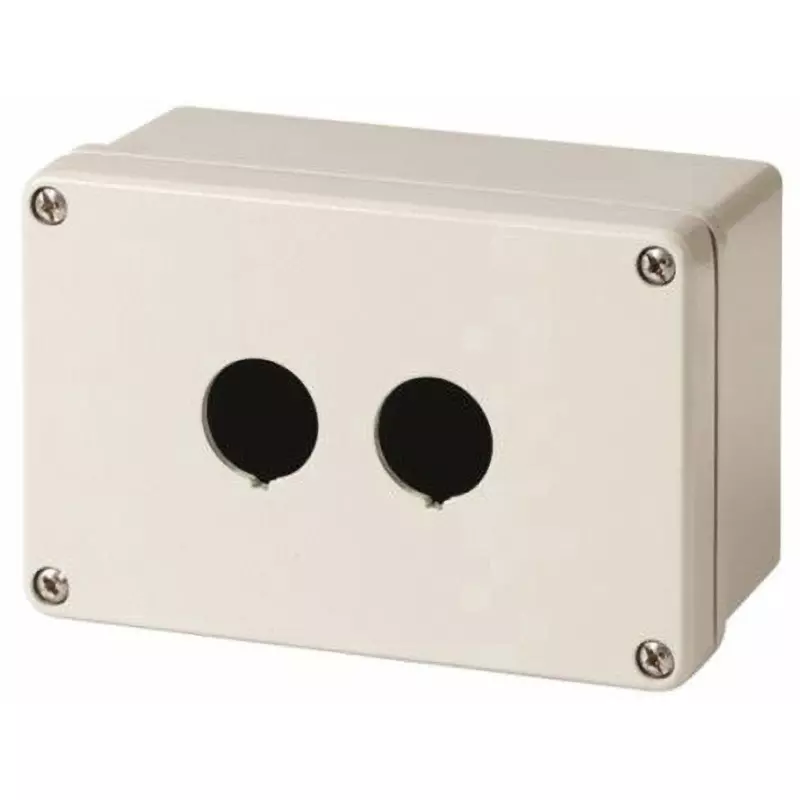 EATON Control Box Aluminum Box Material 22.0 Cutout Diameter 2 Number of Holes, I2M-SAL