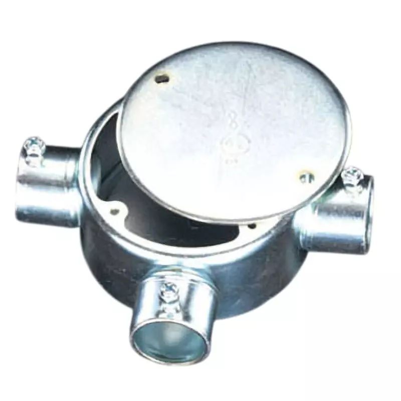 Esco Exposed Box E31 Nominal Size Φ100 x44 mm Size 3-way outlet, PSE mark Specifications, EA940CS-33