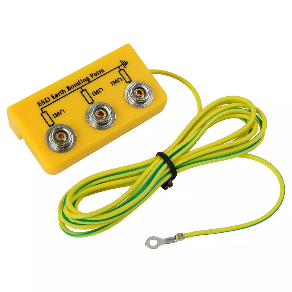 MULTICOMP PRO Earth Bonding Bracket Stud Ground Terminals 1 Mohm End To Resistance 3.0 No. of Studs, MP004345