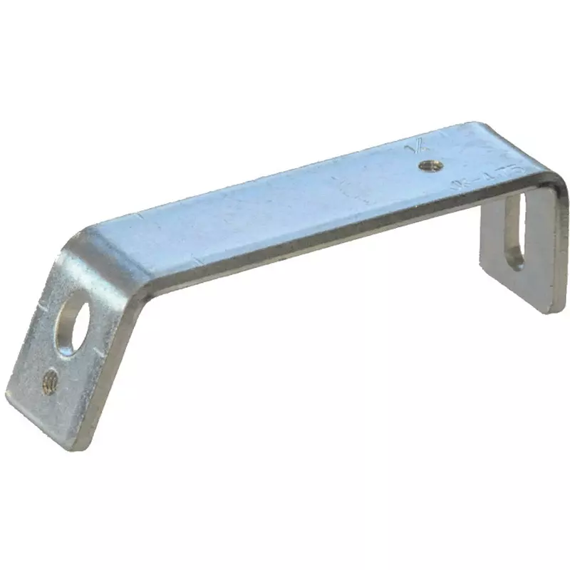 Kameda Denki Mounting Bracket 25.0 Inclination Angle Slot 5.2 x 15 mm Mounting Hole M4 Mounting Screw Diameter, JK-475-3C (Pack of 10)