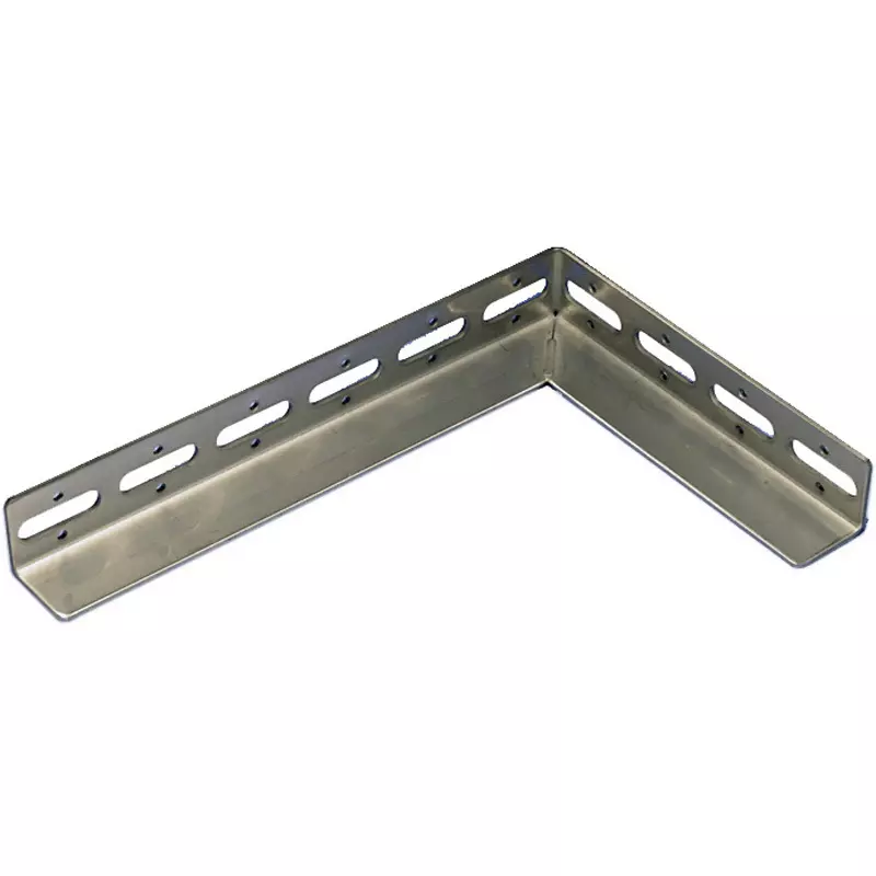 Kameda Denki L-Shaped Bracket M8.M10.W3/8 Compatible Bolt 0.82 kg Mass Correspondence Rohs Directive, LB-3-SUS