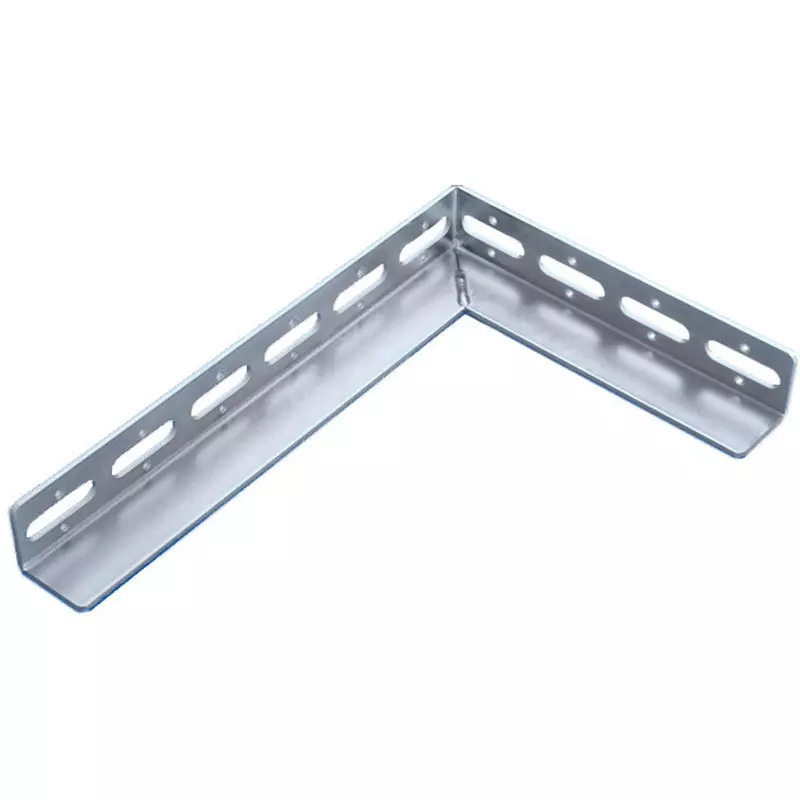 Kameda Denki L-Shaped Bracket M8.M10.W3/8 Compatible Bolt 0.82 kg Mass Unichrome Surface Finish Type, LB-3-UN