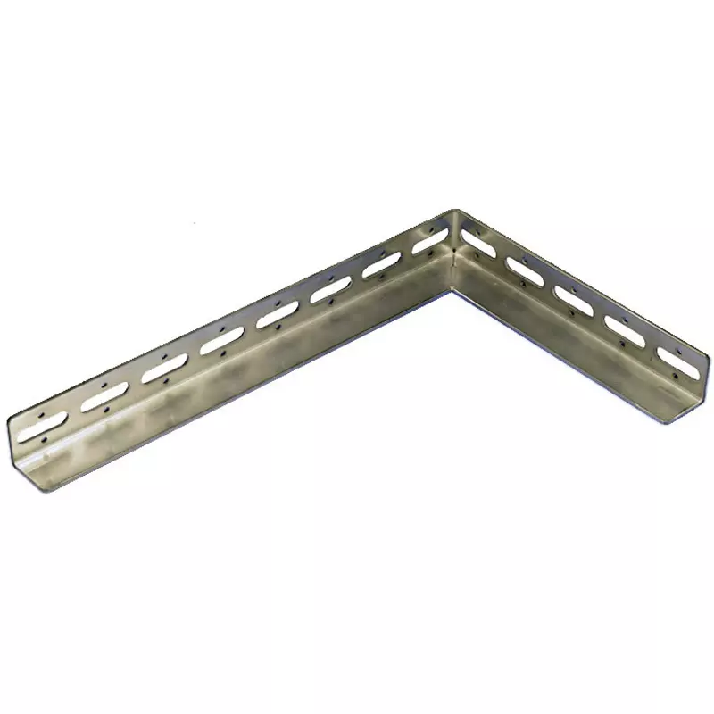 Kameda Denki L-Shaped Bracket M8.M10.W3/8 Compatible Bolt 1.1 kg Mass Correspondence Rohs Directive, LB-4-SUS