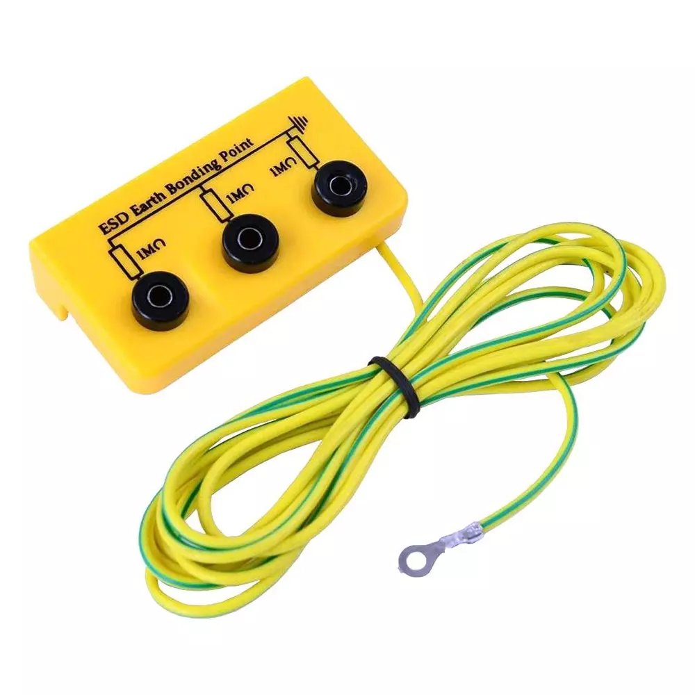 MULTICOMP PRO Earth Bonding Bracket Banana Plug Ground Terminals 1 Mohm End To Resistance, MP004346