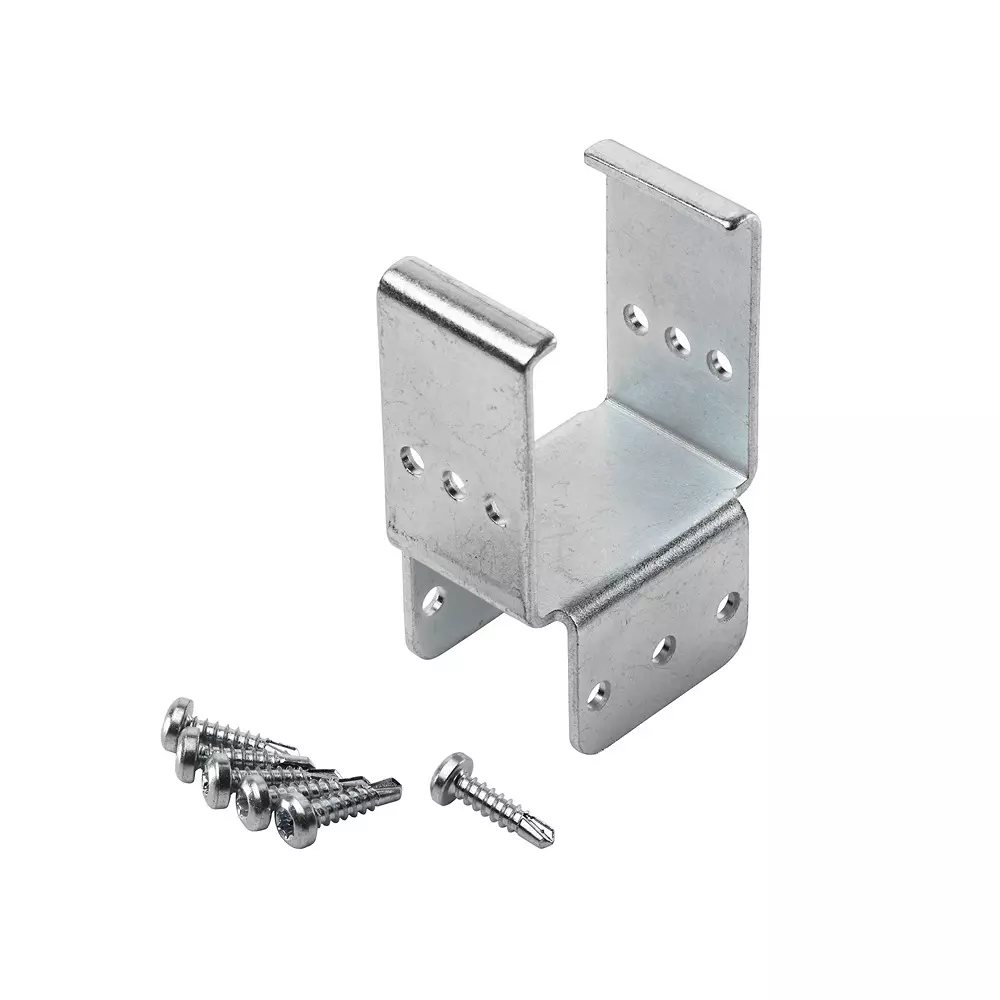 RS PRO Mounting Bracket Steel 68.6 mm 26 mm 44 mm, 2299201 (Pack of 10 Pcs)