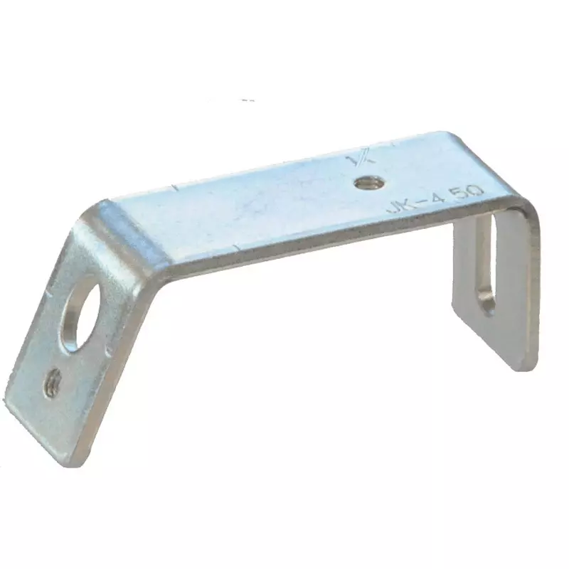 Kameda Denki Mounting Bracket 25.0 Inclination Angle Slot 5.2 x 15 mm Mounting Hole M4 Mounting Screw Diameter, JK-450-3C (Pack of 10)