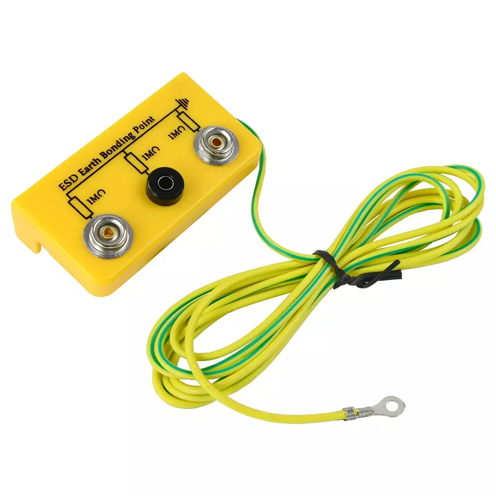 MULTICOMP PRO Earth Bonding Bracket Banana Plug, Stud Ground Terminals 1 Mohm End To Resistance, MP004349