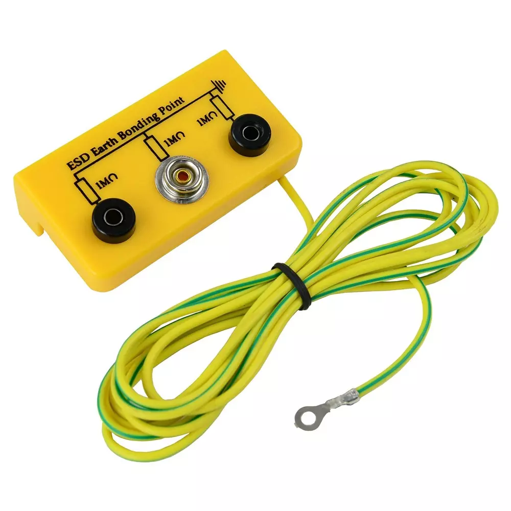 MULTICOMP PRO Earth Bonding Bracket Banana Plug, Stud Ground Terminals 1 Mohm End To Resistance, MP004348
