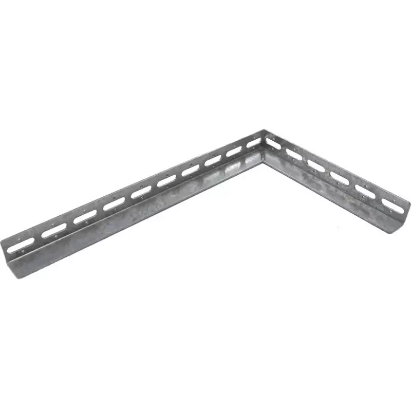 Kameda Denki L-Shaped Bracket M8.M10.W3/8 Compatible Bolt 1.3 kg Mass Hot-dip galvanized Surface Finish Type, LB-5-Zn