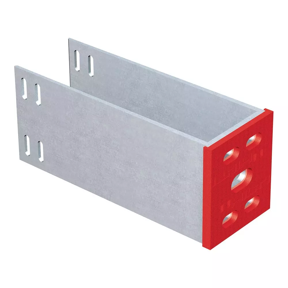 Hilti MFT-S2S UI Series Bracket Polypropylene Insulation 74 mnm Width 85 mm Height 300 mm Length, 2158417 (Pack of 20)