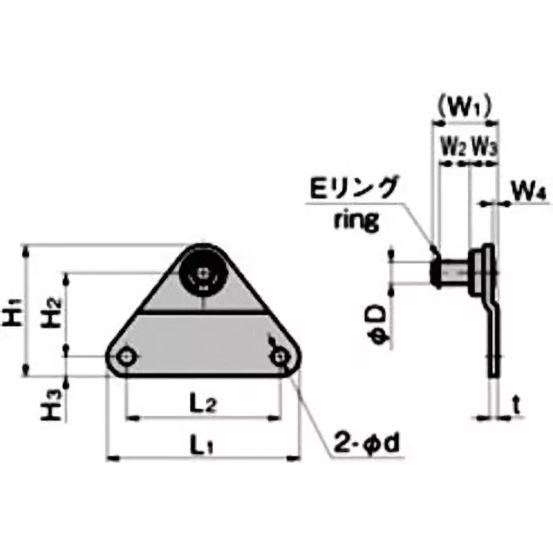 TAKIGEN Bracket for B-486, B-486-B-1