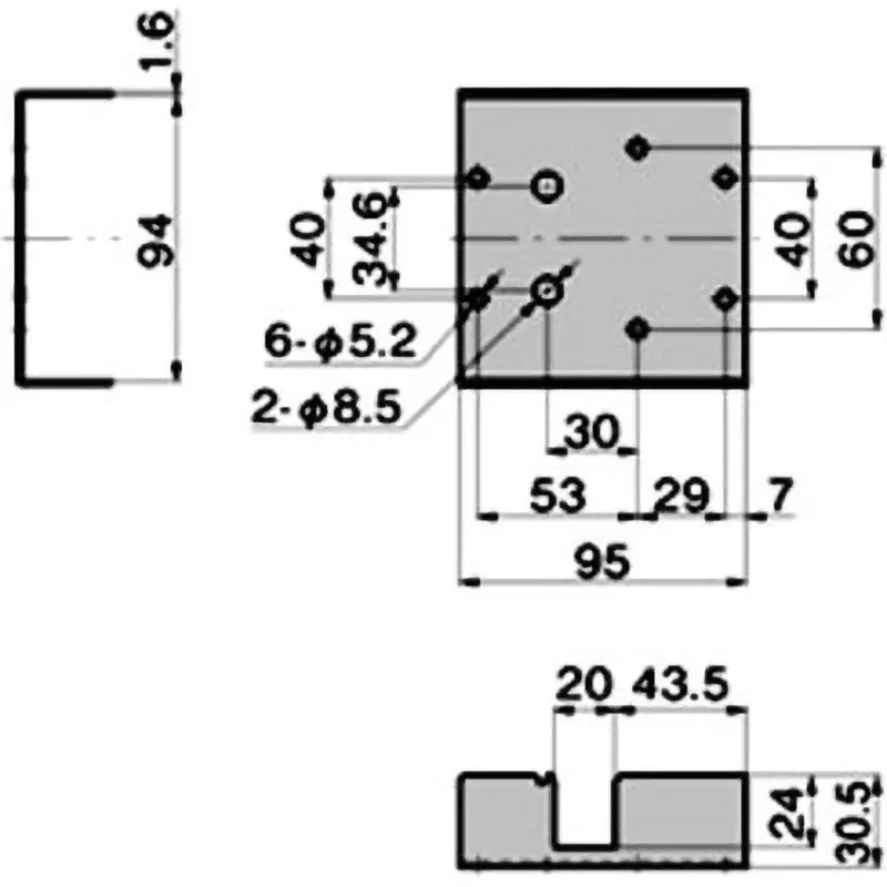 TAKIGEN Antistatic Bracket, A-151R-EP-1