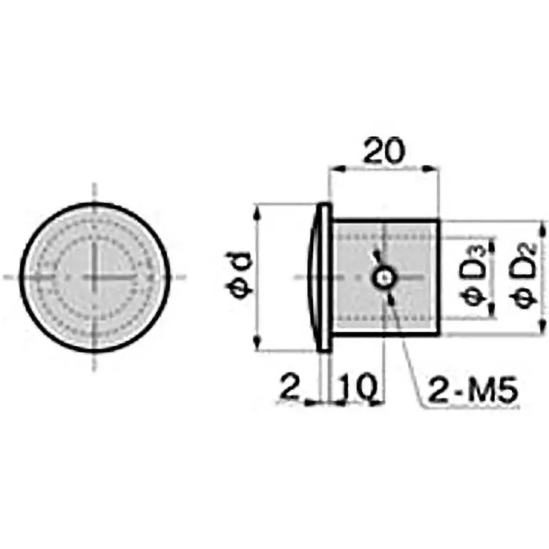 TAKIGEN Stainless Steel Pipe Joint Bracket, A-1219-2-C