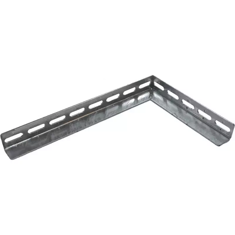 Kameda Denki L-Shaped Bracket M8.M10.W3/8 Compatible Bolt 1.1 kg Mass Hot-dip galvanized Surface Finish Type, LB-4-Zn