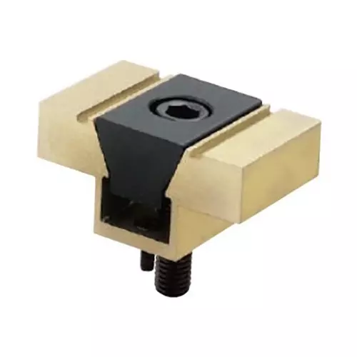 STEEL-SMITH Machinable Wedge Clamps 2200 N Clamping Force, 3.4 N.m Screw Stroke, 3108-01