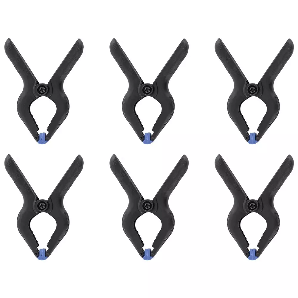 MULTICOMP PRO Nylon Grip Clamp Set, MP002089 (Pack of 6)