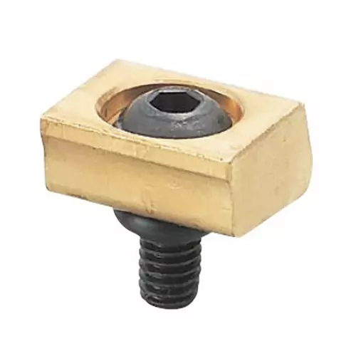 STEEL-SMITH Low Profile Clamps Blunt Edge Brass