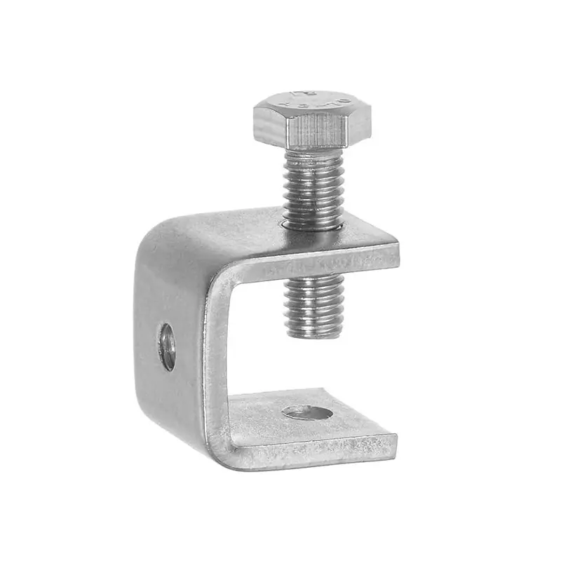 GENERIC Mini Desk Clamp Mild Steel 20 mm (0.79 inch) Wide Jaw Opening for Woodworking/Welding & Building Household Mounting, MIC017