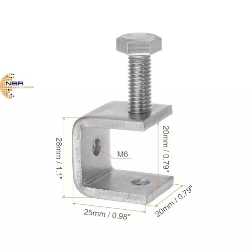 generic-mini-desk-clamp-mild-steel-20-mm-079-inch-wide-jaw-opening-for-woodworkingwelding-building-household-mounting-mic017
