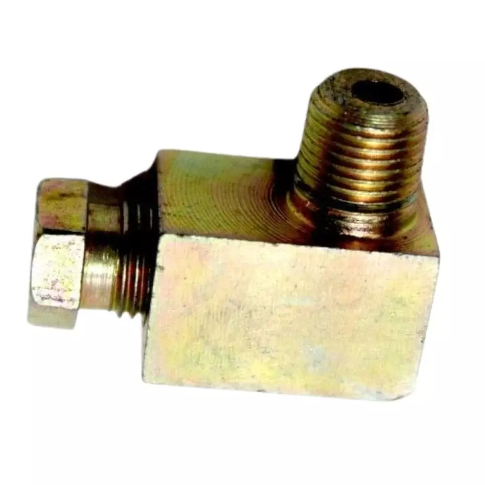 generic-lubrication-male-elbow-4xm8-golden-steel-brass-for-industrial-use